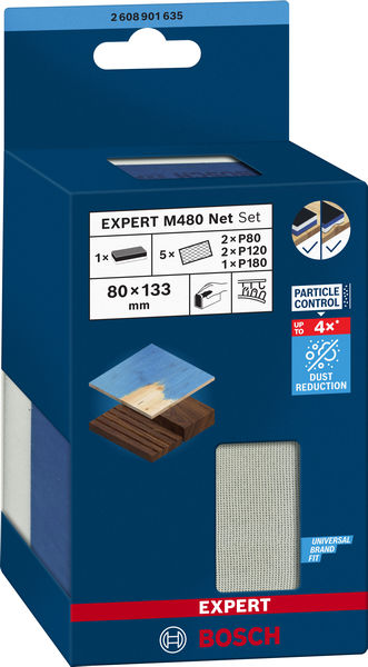 BOSCH EXPERT Schleifblock Dual Density M480
