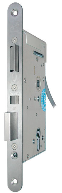 effeff -Einsteckschloss (elektromechanisch) 809M32A, Stahl, 12V, Ruhestrom, Flachstulp, 1-flg. effeff -Einsteckschloss (elektromechanisch) 809M32A, Stahl, 12V, Ruhestrom, Flachstulp, 1-flg.