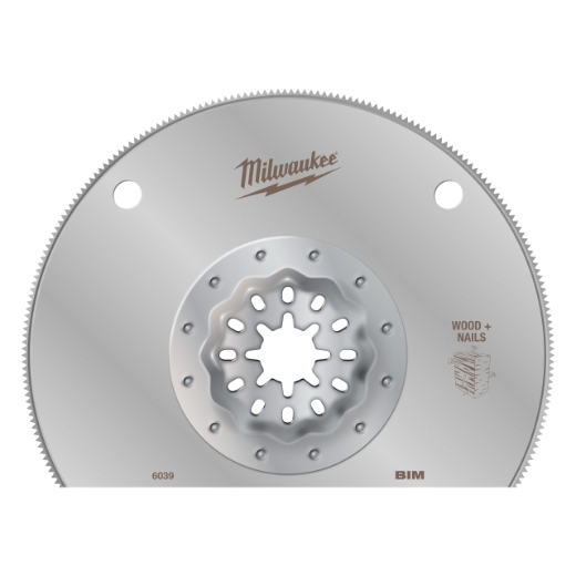 MILWAUKEE 100 x 28 mm Multitool Starlock Bi-Metall Segment-Sägeblatt Multimaterial
