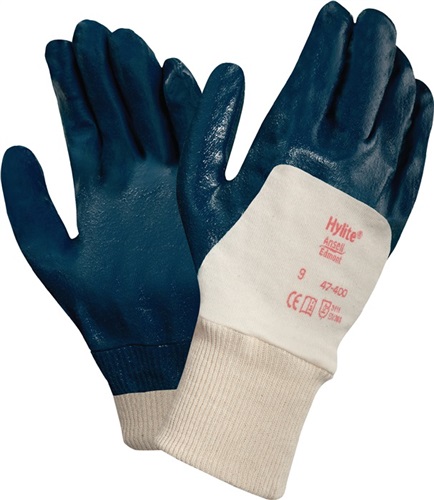 ANSELL Handschuhe ActivArmr Hylite 47-400 Gr.9 weiß/blau EN 388 PSA II ANSELL
