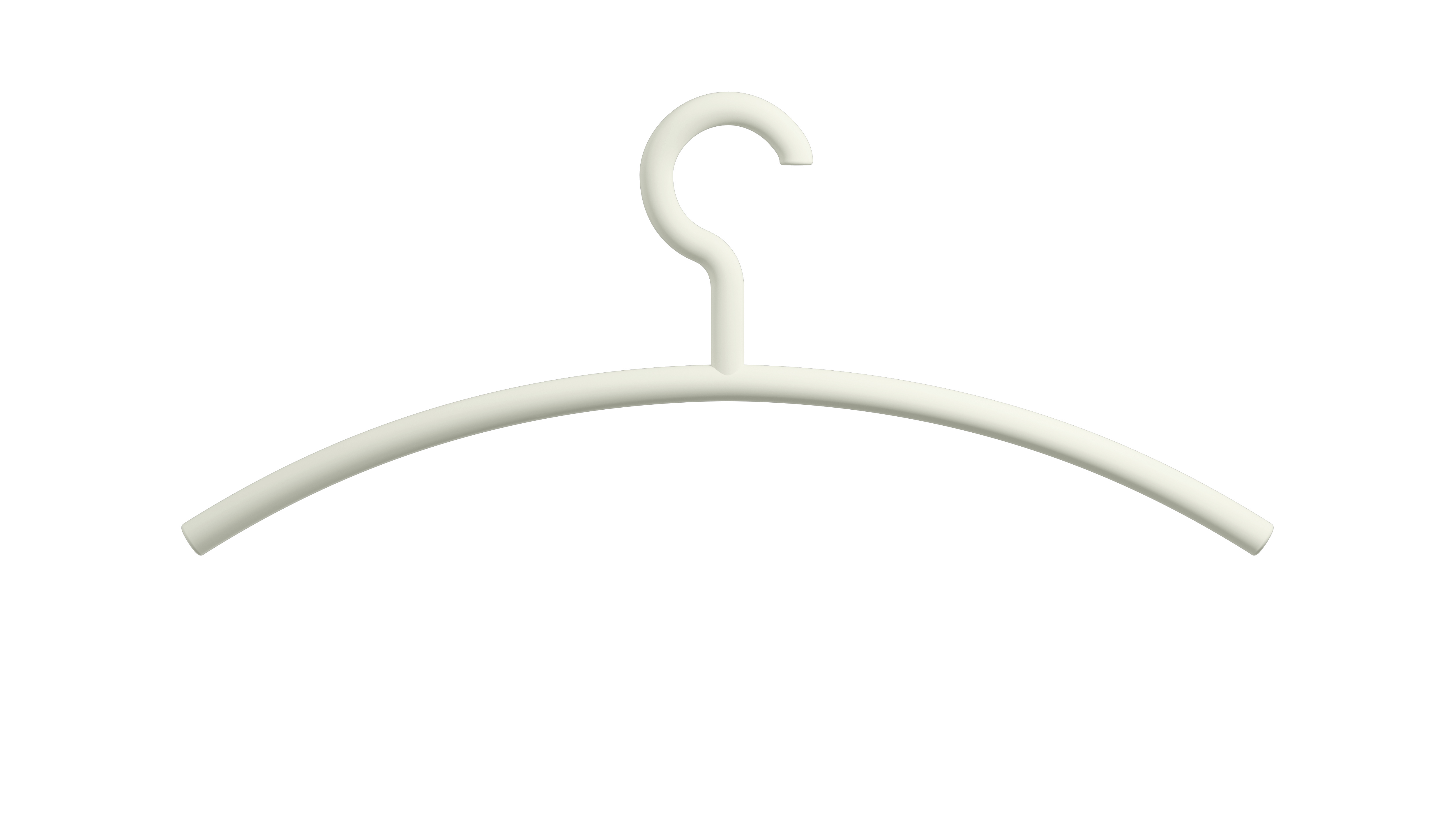 HEWI Kleiderbügel, System 111, feststehender Haken, reinweiß