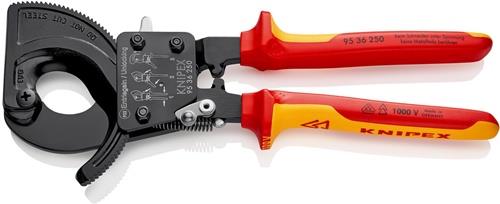 KNIPEX Kabelschneider Gesamt-L.250mm max.32 (240 mm²)mm Mehrkomp.-Hüllen VDE KNIPEX