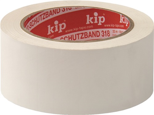 KIP PVC Schutzband 318 weiß L.33m B.50mm Rl.KIP