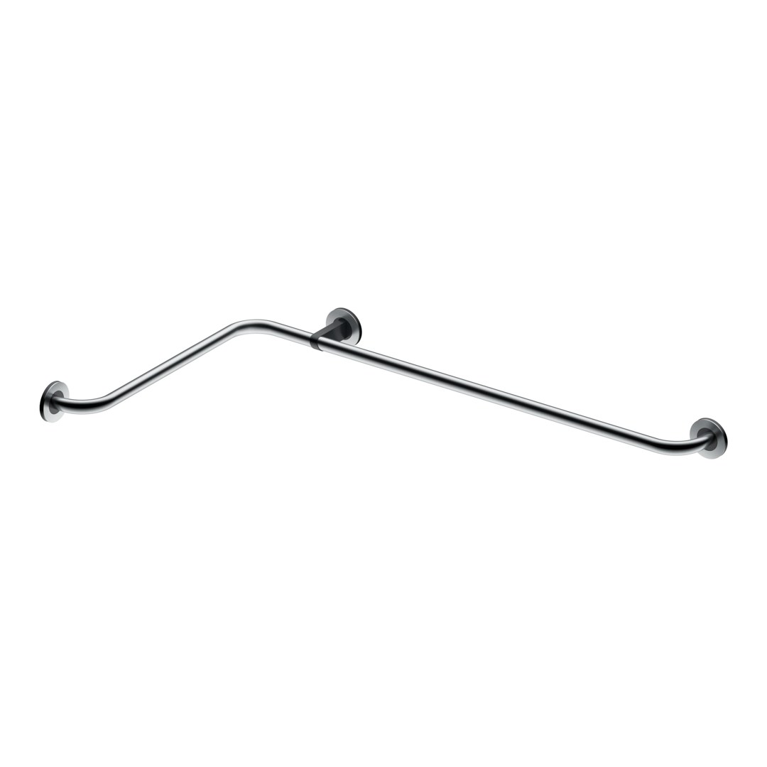 KWS Handlaufkombination 528-975 li Edelstahl fein matt