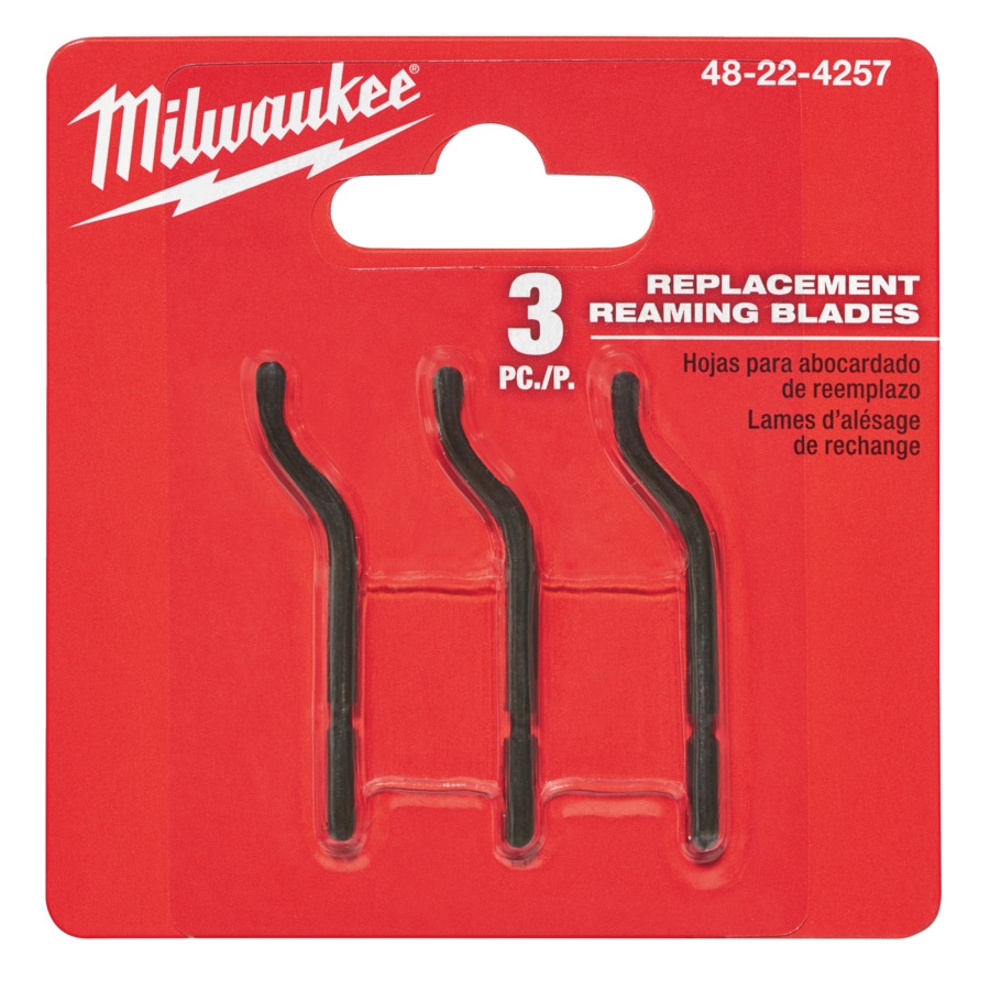 MILWAUKEE 3 Stück für Stift-Entgrater Entgraterklingen