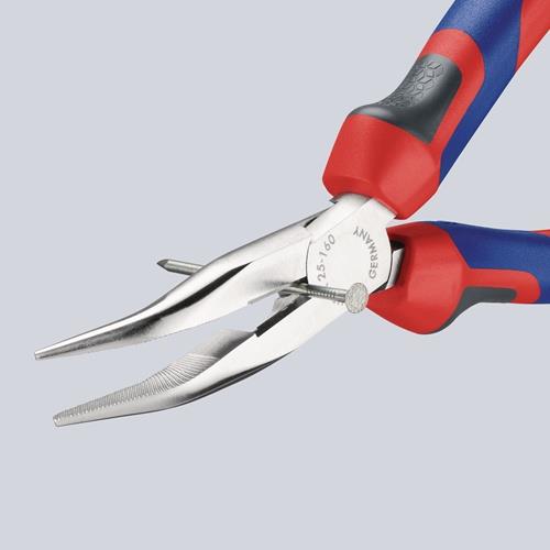 KNIPEX Flachrundzange L.160mm flachrund 40Grad gew.Comfort-Griff KNIPEX KNIPEX Flachrundzange L.160mm flachrund 40Grad gew.Comfort-Griff KNIPEX