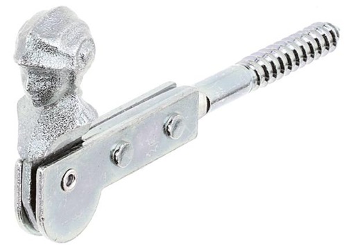 GAH Fensterladenfeststeller L.129mm STA galv.verz.d.pass.o.Anschlag GAH GAH Fensterladenfeststeller L.129mm STA galv.verz.d.pass.o.Anschlag GAH