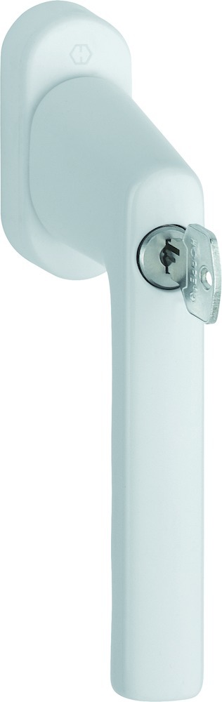 HOPPE® Fenstergriff abschließbar Hamburg 0700LS/U26, mit Schrauben, Aluminium, 11950225 HOPPE® Fenstergriff abschließbar Hamburg 0700LS/U26, mit Schrauben, Aluminium, 11950225