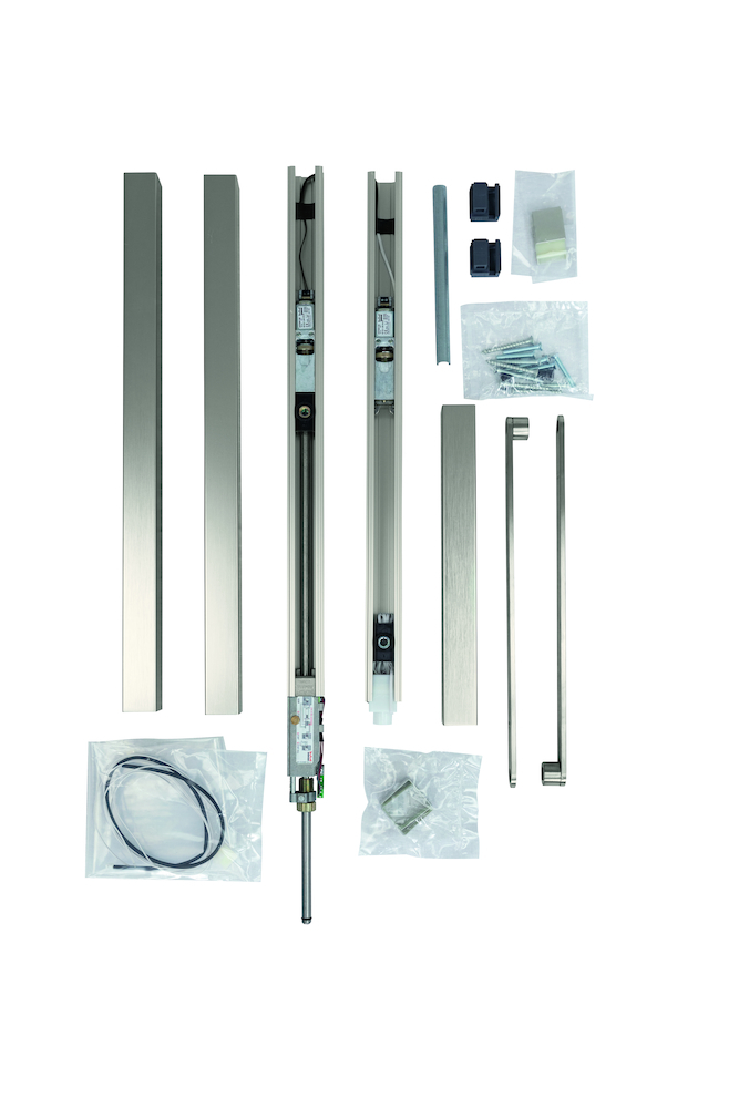 DORMAKABA G-GSR-EMF 2/VK Aluminium elektromechanische Feststellung im Gang- und Standflügel, mit Hebel DORMAKABA G-GSR-EMF 2/VK Aluminium elektromechanische Feststellung im Gang- und Standflügel, mit Hebel