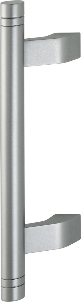 HOPPE    BA 210 mm L   Aluminium Haustür, Objekttür stahlfarbig matt