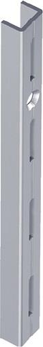 ELEMENT-SYSTEM Wandsch.L.1500mm weißalu.STA einreihige Lochung ALFER ELEMENT SYSTEM