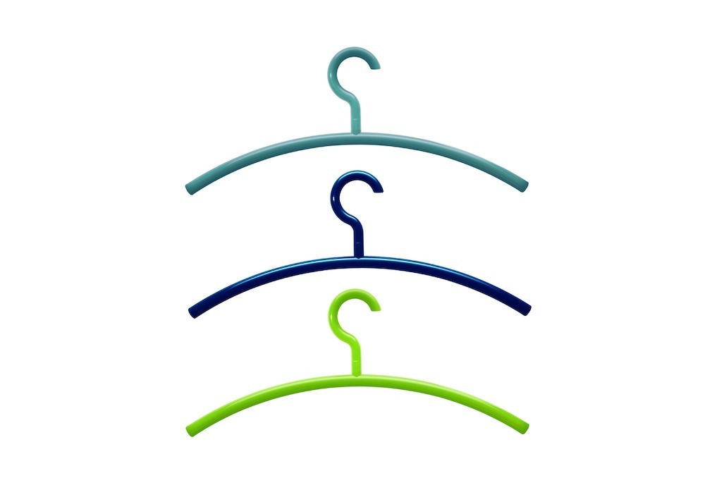 HEWI Kleiderbügel Set 570.99, Polyamid, 570.99.005