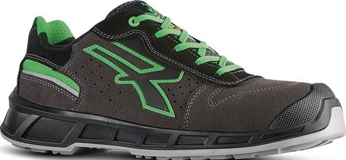 U.POWER Sicherheitshalbschuh Taylor Gr.46 W.11 grau/grün S1PS FO SR ESD