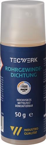 TECWERK Rohrgewindedichtung mf.hv.gelb 50g Pumpdosierer TECWERK