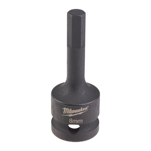 MILWAUKEE Hex 8 / 67 mm SHOCKWAVE Kraft-Biteinsatz 1/2"