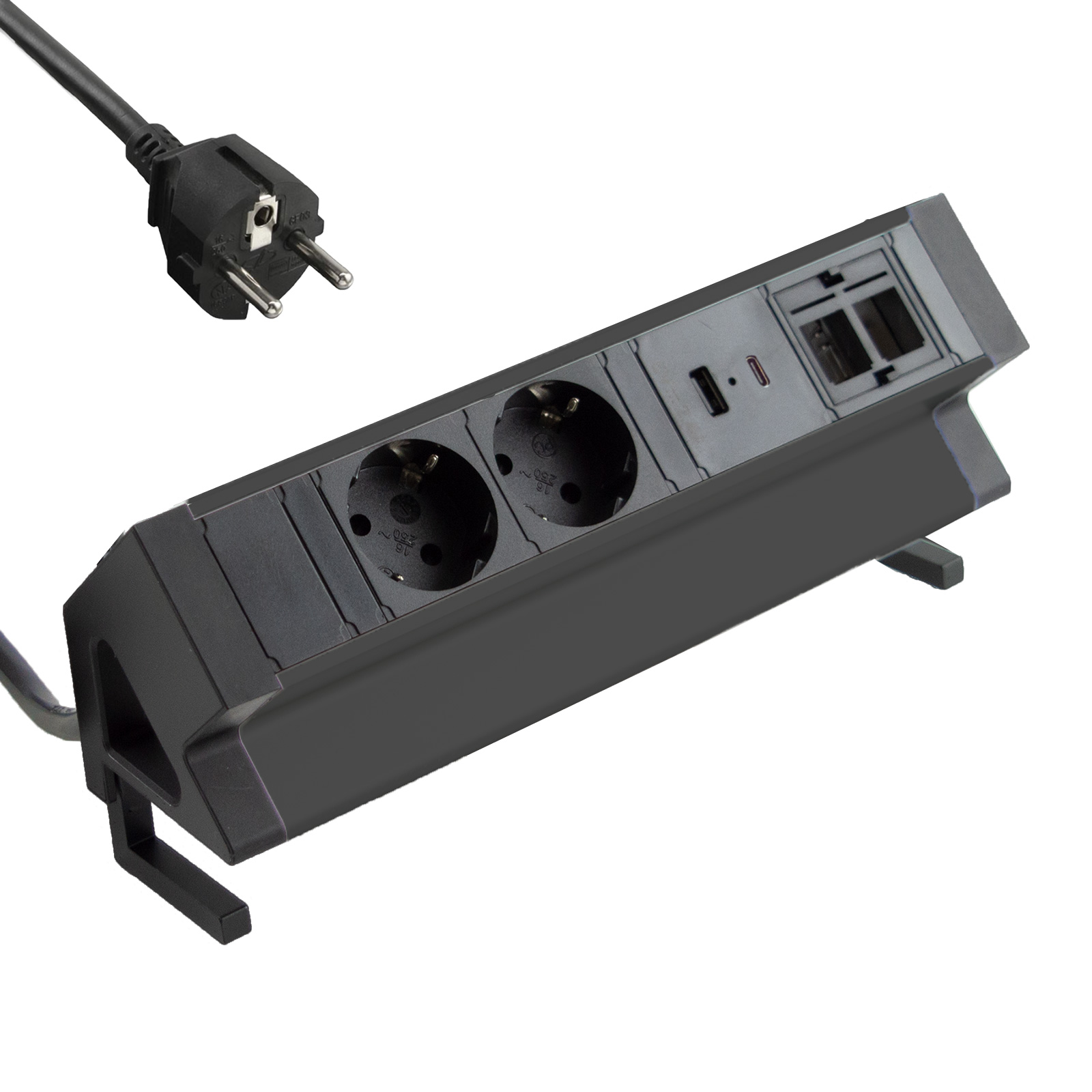 BMB EXIT Side, 74x253x81 mm, Schwarz