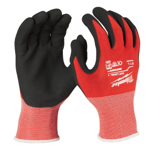 MILWAUKEE Größe 9 (L) Schnittschutzhandschuhe Klasse 1/A