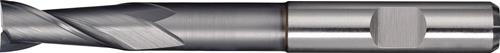 TECWERK Bohrnutenfräser TypN D.4mm HSS-Co8 TiCN Weldon Z.2 lang TECWERK