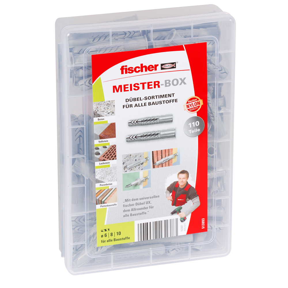 FISCHER MeisterBox Universaldübel UX/UX-R (110)