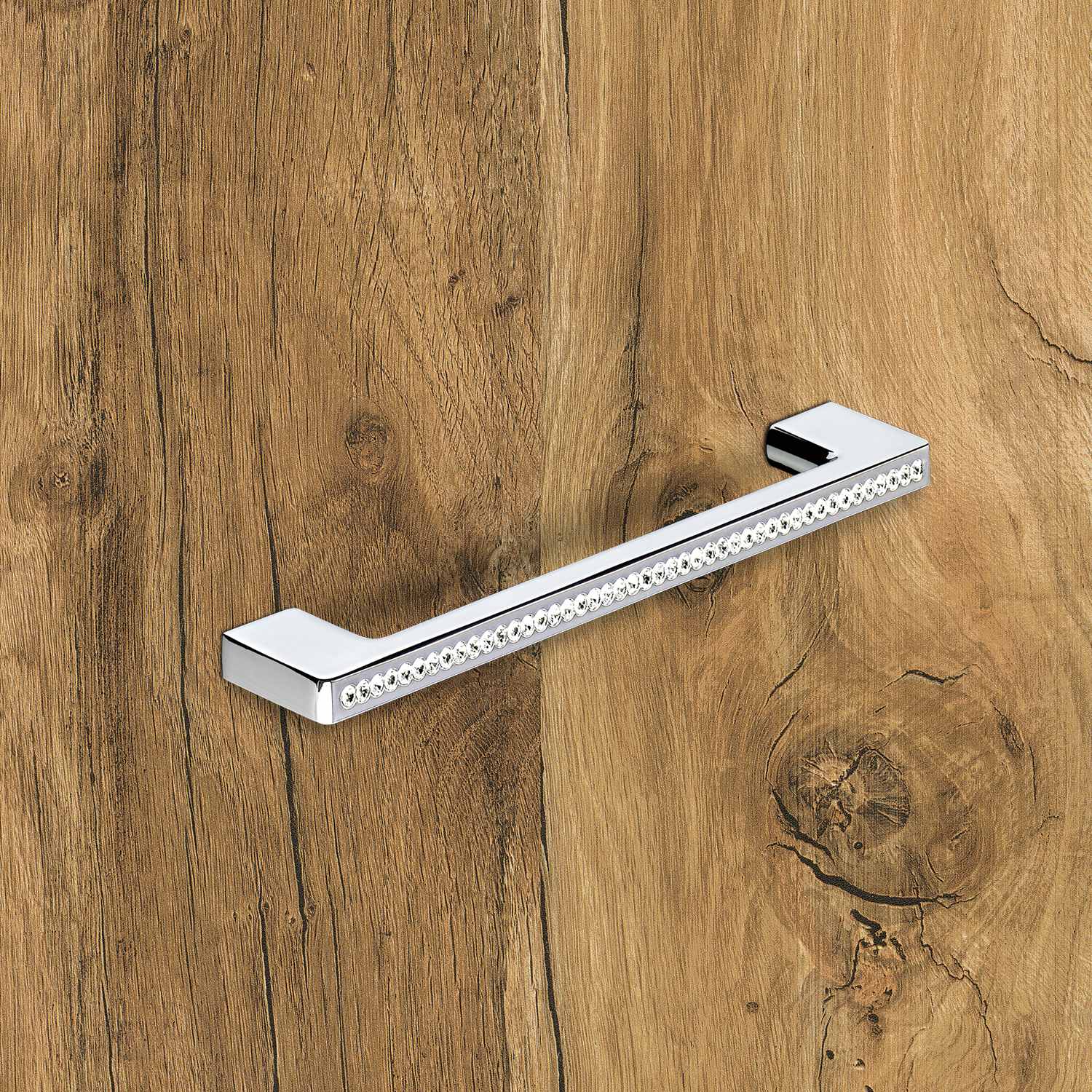 HETTICH Griff Opera, •–• 160, L 200 mm, B 8.5 mm, H 33 mm, Verchromt glanz, 9113678 HETTICH Griff Opera, •–• 160, L 200 mm, B 8.5 mm, H 33 mm, Verchromt glanz, 9113678