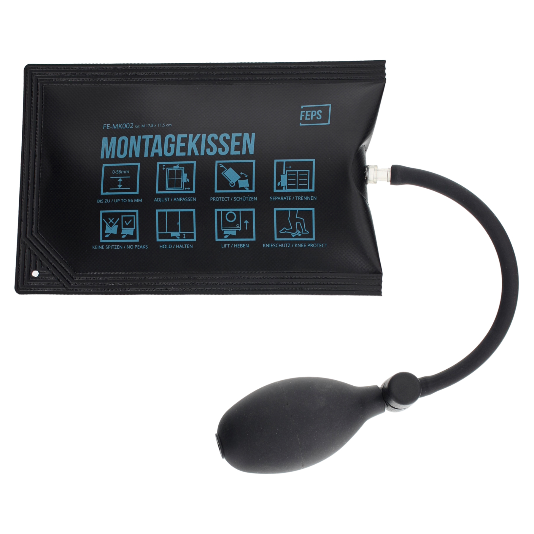 FEPS Tool Montagekissen Gr. M 17,8x11,5 FE-MK002 schwarz