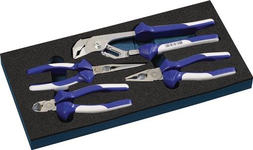 TECWERK Werkzeugmodul 4-tlg.1/3-Modul Zangensatz TECWERK