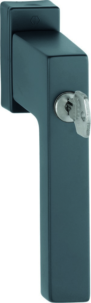 HOPPE® Fenstergriff absperrbar Toulon 0737S/U947 TBT4, mit Schrauben, Aluminium, 11682802