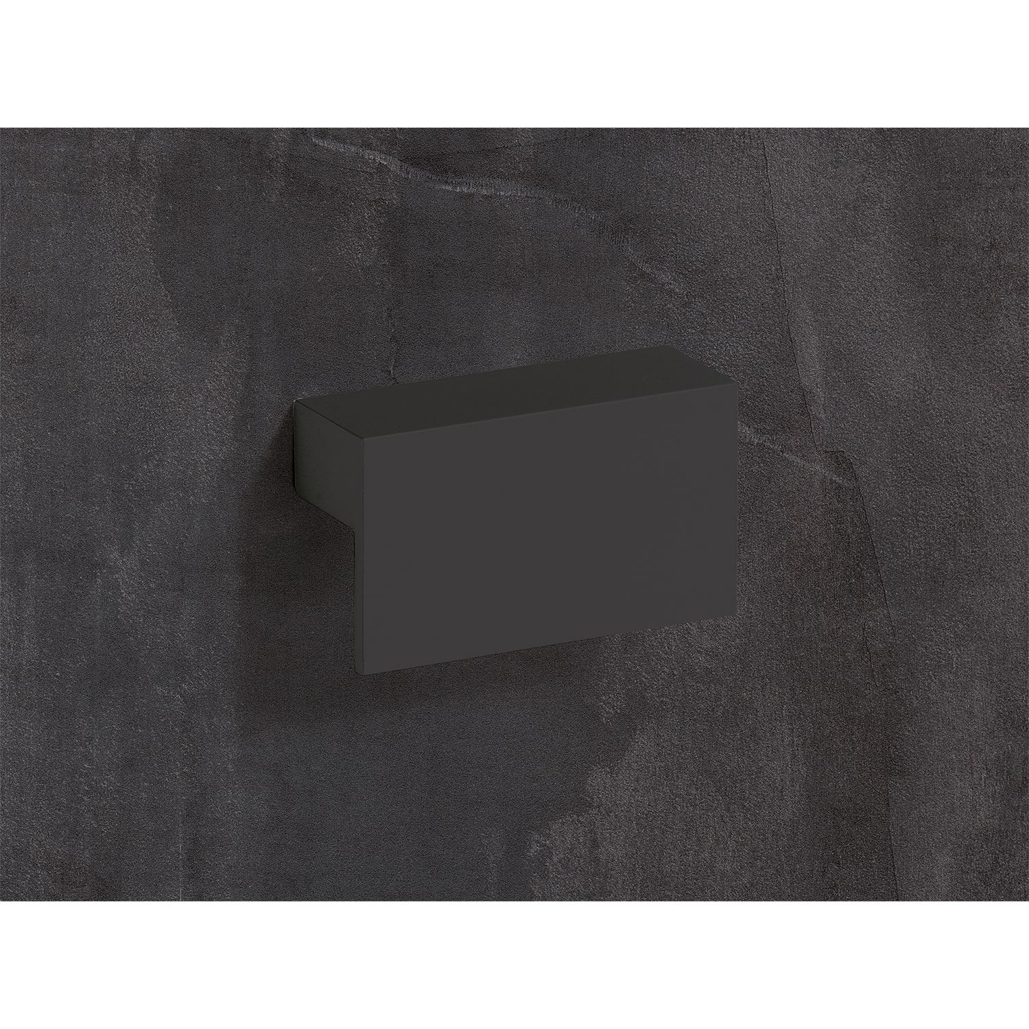 HETTICH Griff Trani, •–• 128, L 128 mm, B 26 mm, H 16 mm, Schwarz matt, 9265972