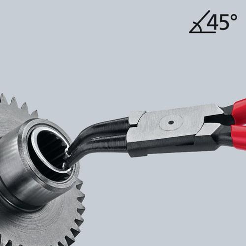 KNIPEX Sicherungsringzange J 22 f.Bohrungen D.19-60mm KNIPEX