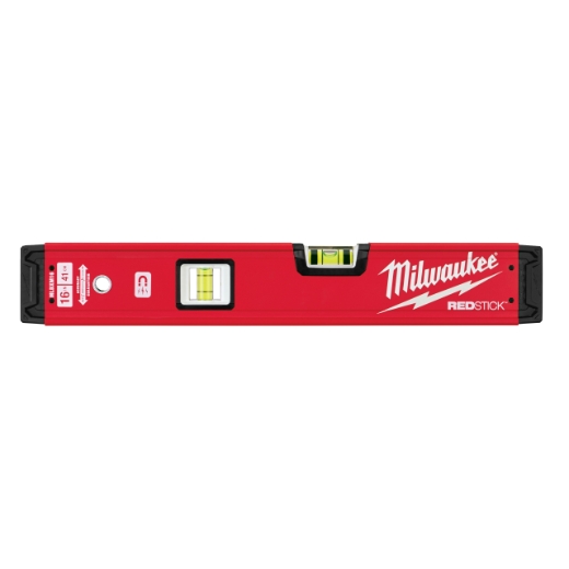 MILWAUKEE 40 cm lang magnetisch Wasserwaage REDSTICK Premium