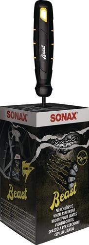 SONAX Felgenbürste Beast Edition schwarz/gelb SONAX