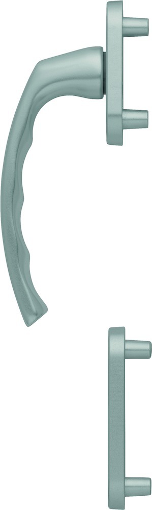 HOPPE® Fenstertürgriff-Halbgarnitur Liège 0540/66N/66NS, außen, Aluminium, 11763267