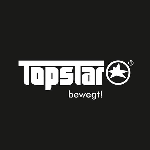 TOPSTAR Arbeitsdrehstuhl Lightstar 10 Hartbodenrollen Kunstlederbezug schwarz 410-530mm