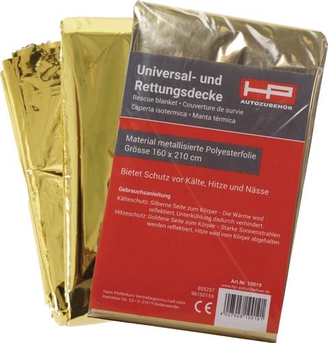 Nordwest Rettungsdecke DIN 13164 L2100xB1600xH0,2ca.mm Faltmaß ca.144x80x20mm