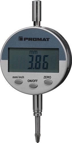 PROMAT Messuhr 12,5mm Abl.mm 0,01mm dig.PROMAT