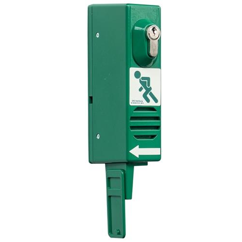 Flügelwächter flexibel rechts/links grün mit Batterie GFS