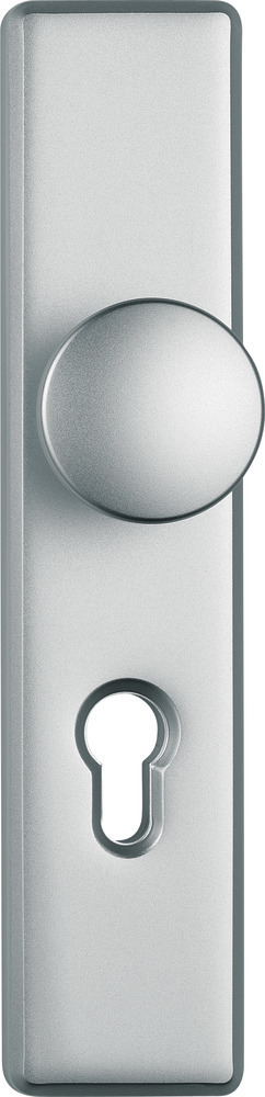 ABUS Schutz-Wechselgarnitur mit Langschild KLS114, eckig, Aluminium
