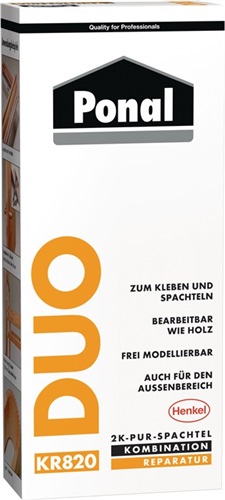 PONAL 2K PUR-Spachtel Duo DIN EN 204,D4 315g Faltschachtel PONAL