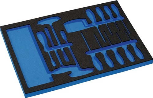 PROMAT Werkzeugmodul Leereinlage 3/3-Modul 4000 871 256,37-tlg.PROMAT