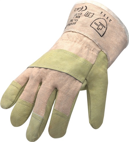 ASATEX Handschuhe Top Gr.12 gelb Schweinsvollleder EN 388 PSA II ASATEX