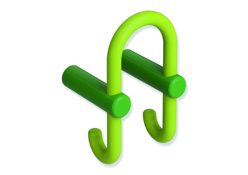 HEWI Mantelhaken 801.90, Polyamid, 801.90B032