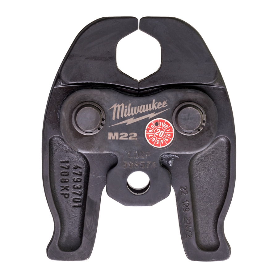 MILWAUKEE Nennweite M22 für 12 V Presswerkzeug Pressbacke J12-M22