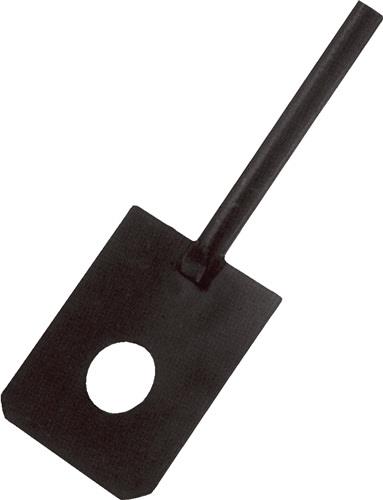 Nordwest Kalkspaten L.1110mm schwarz IDEAL