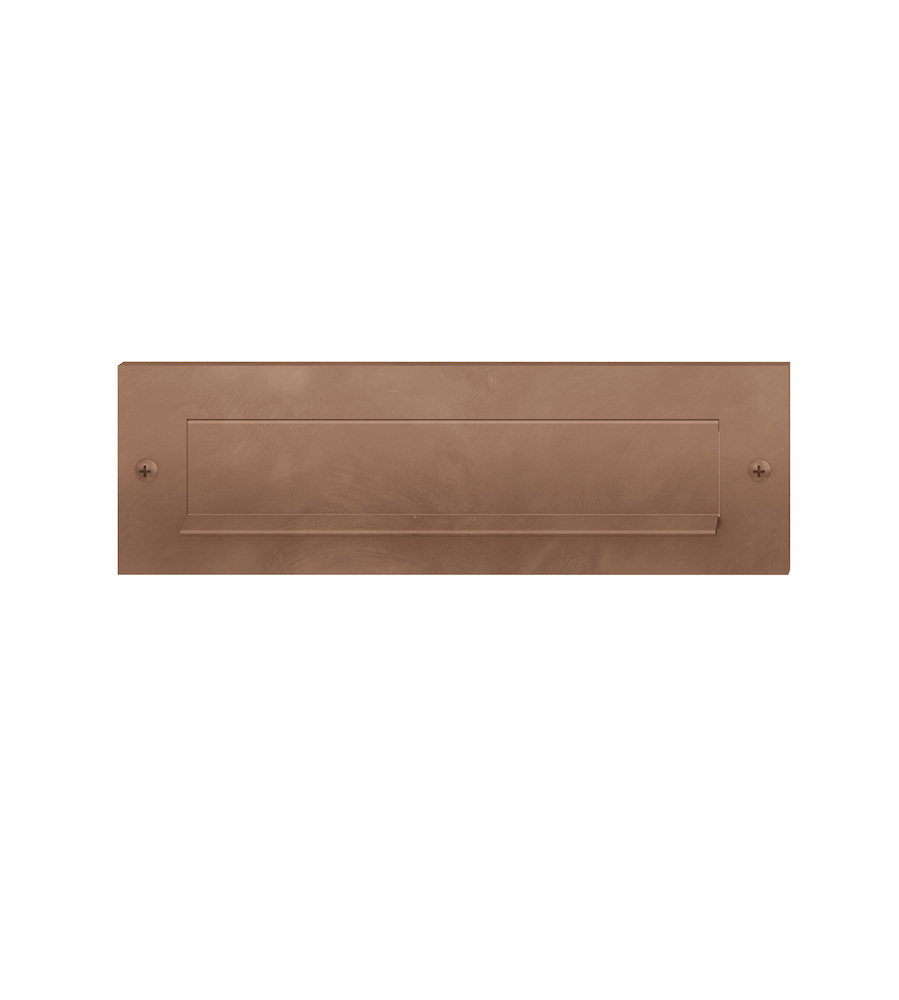 FSB Briefeinwurf 38 3808, ohne Namensschild, ohne Innenklappe, Bronze