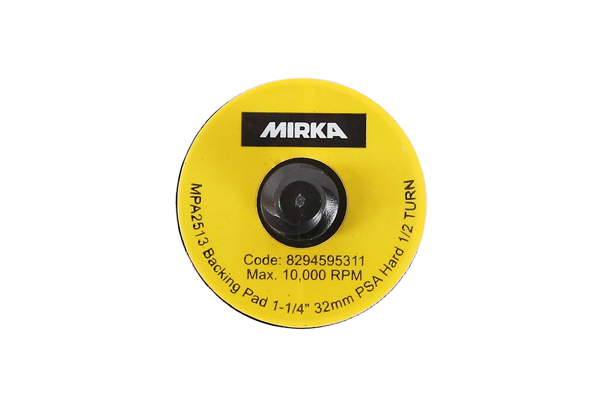 MIRKA Schleifteller Quick Lock 32mm PSA Hart, 10/Pack