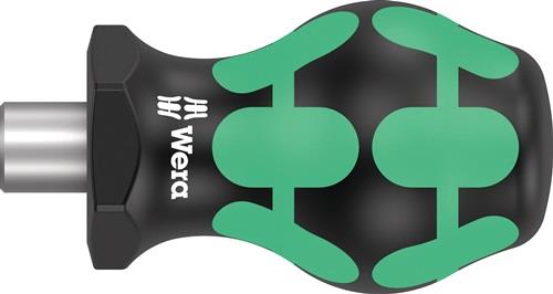 WERA Bithandhalter 811/1 1/4 Zoll m.Magnet Klingen-L.10mm 2K-Griff WERA
