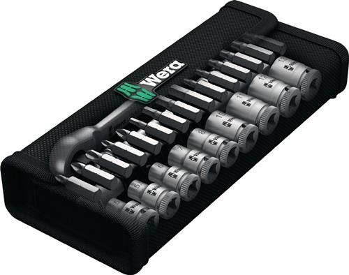 WERA Steckschlüsselsatz 8100 SA 8 Zyklop 28-tlg.1/4 Zoll SW 5-13mm Z.72 6KT WERA WERA Steckschlüsselsatz 8100 SA 8 Zyklop 28-tlg.1/4 Zoll SW 5-13mm Z.72 6KT WERA