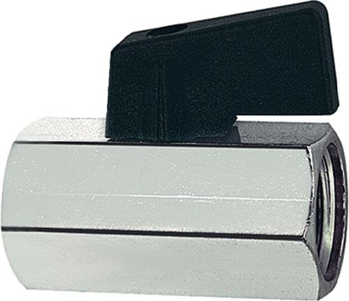 RIEGLER Mini-Kugelhahn 13,16mm G 1/4 Zoll IG/IG RIEGLER