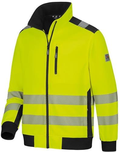 ELYSEE Warnschutz-Sweatjacke DEMINO Gr.XXL gelb/schwarz ELYSEE