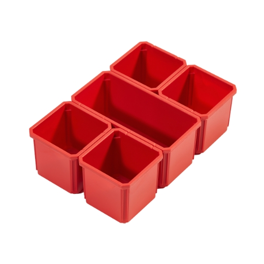 MILWAUKEE für PACKOUT Organiser und Organiser Compact PACKOUT Ersatzboxen 5 Stück